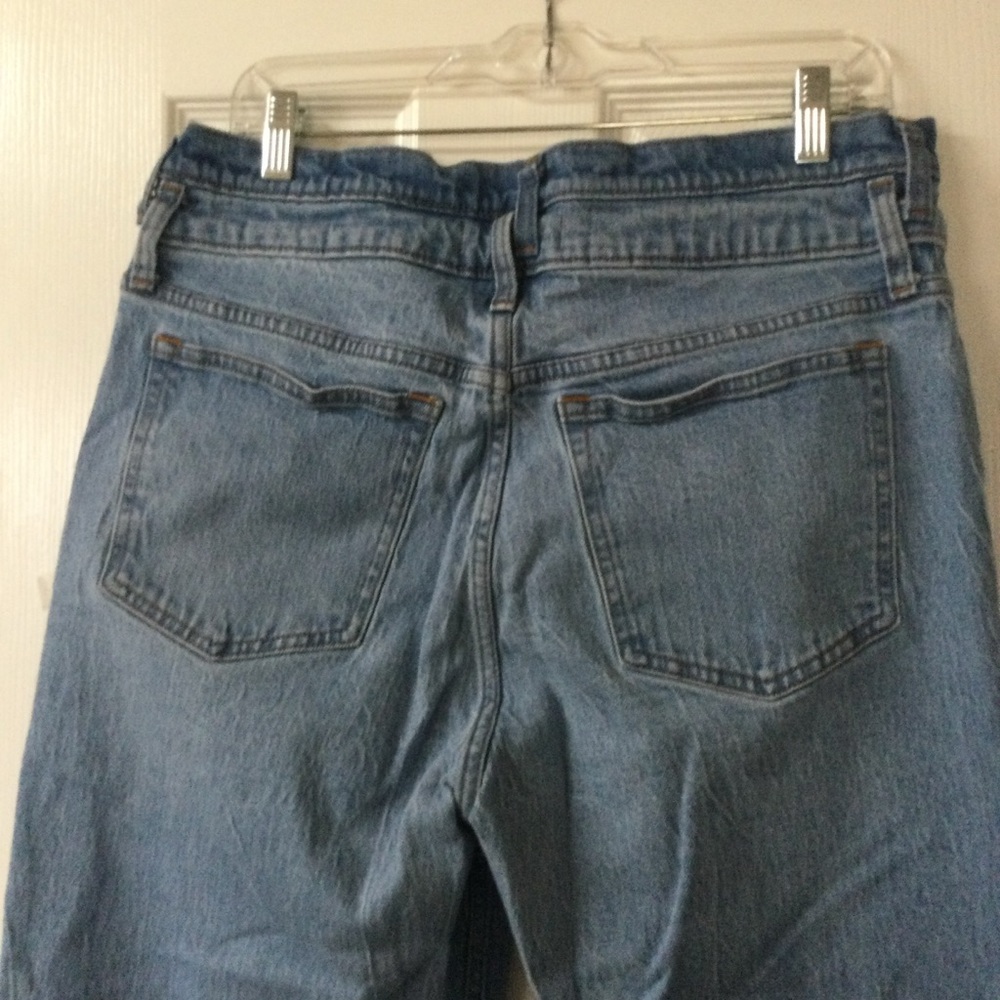Abercrombie & Fitch The 90’s Relaxed Jean High Rise Light Wash Denim Size 31” - Picture 8 of 11